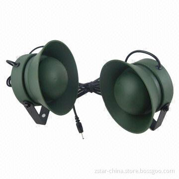 Bird caller, special loudspeaker, 35W, 125dB or 50W, 150dB